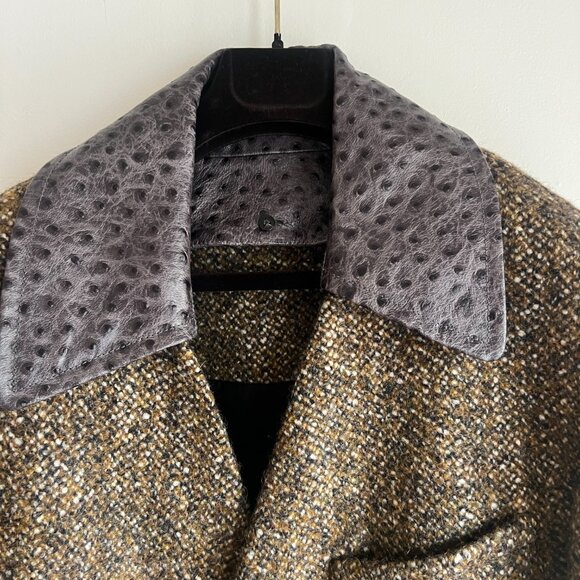 NWT Authentic Textured Wool Speckled Coat - Picture 4 of 10